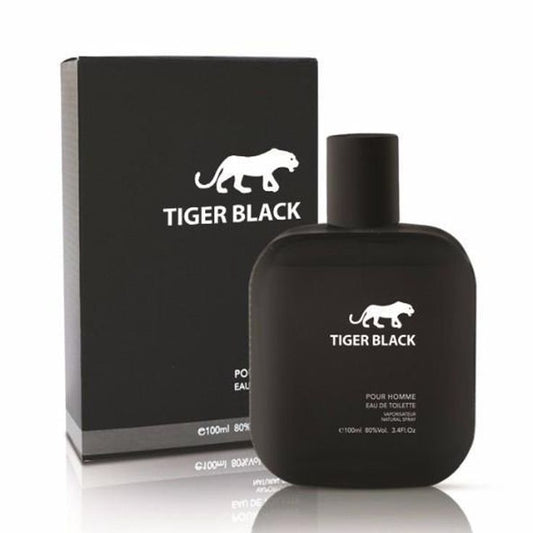 Tiger Black Eau de Toilette for Men – 100ml